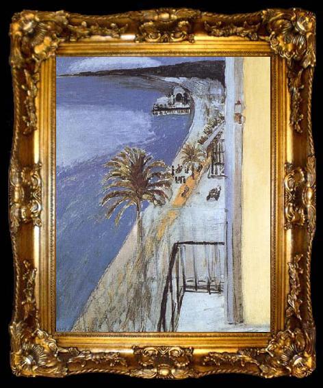 framed  Henri Matisse The Bay of Nice (mk35), ta009-2